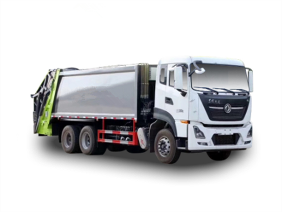 國六東風(fēng)天龍后雙橋壓縮式垃圾車