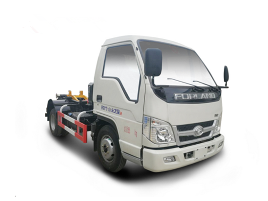 福田3方勾臂垃圾車