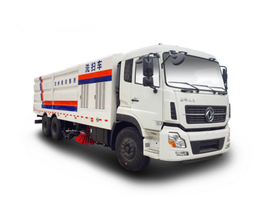 東風天龍后雙橋洗掃車