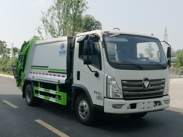 福田壓縮式垃圾車