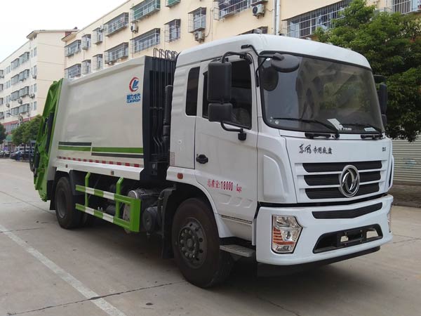 東風(fēng)專底國六壓縮式垃圾車