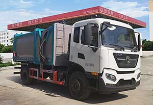 東風天錦分類自裝卸式垃圾車