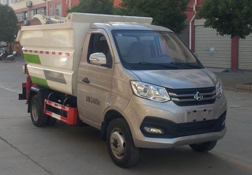 長安后翻式自裝卸垃圾車