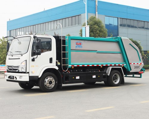 8方比亞迪T7純電動(dòng)壓縮垃圾車